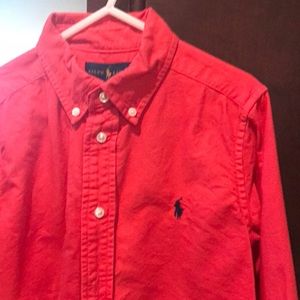 Boys size 5 Ralph Lauren button down